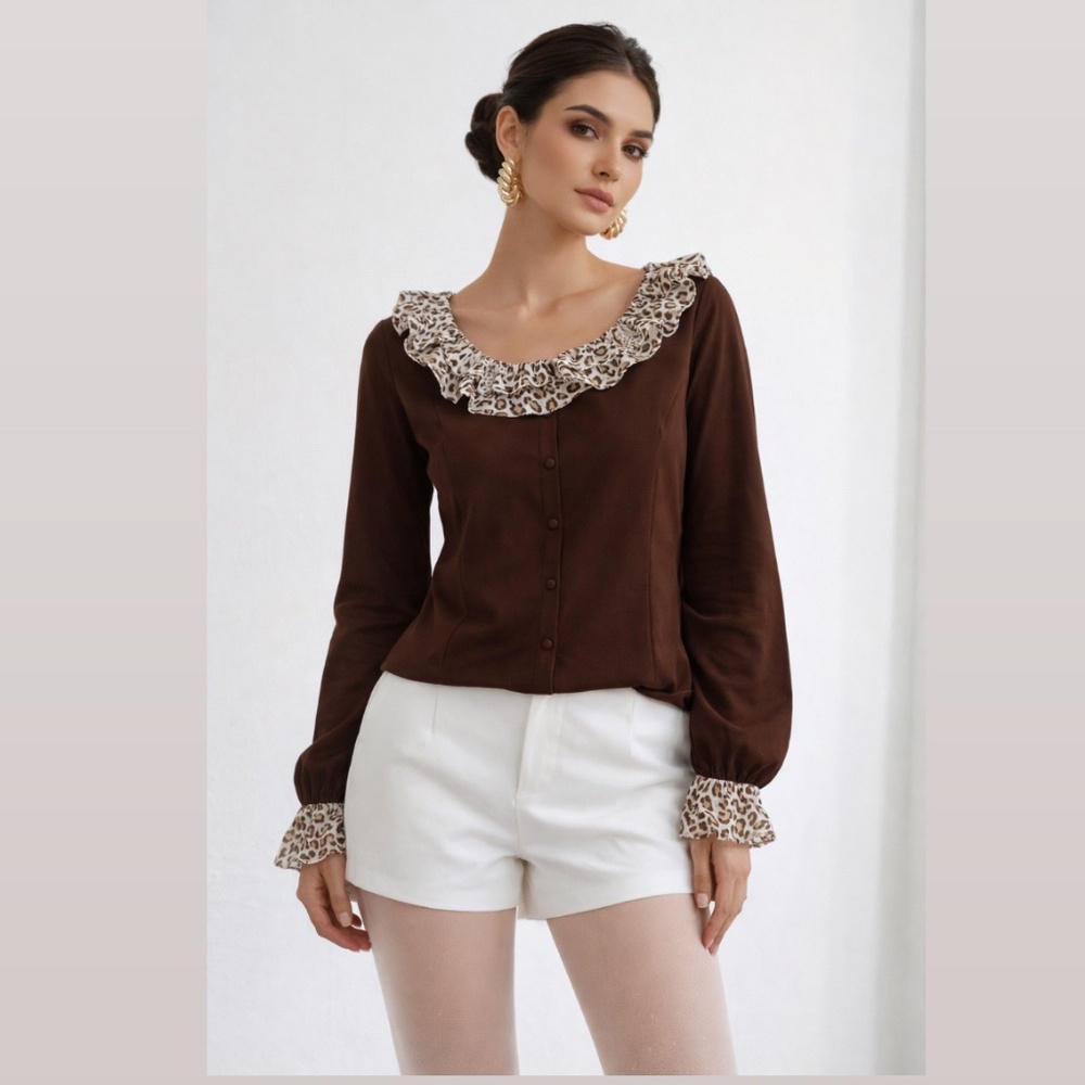 NWT Marc New York Long Sleeve Stylish Top in Medium